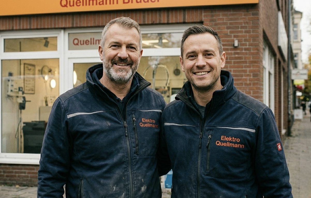 Thomas und Markus Quellmann – Sanitärmeister-Brüder aus dem Familien-Meisterbetrieb